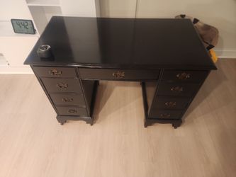 Wooden desk