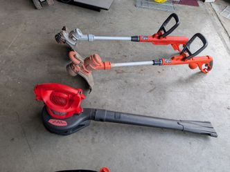 Weed wacker, blower, drill, saw