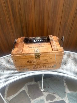 Wooden crate