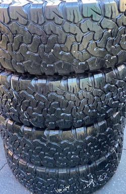 4 Llantas Usadas BFGoodrich Ko2 Lt 275/65/18 $260 las 5