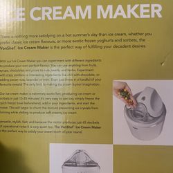 Ice Cream Maker