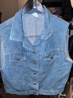 Vintage Denim Vest