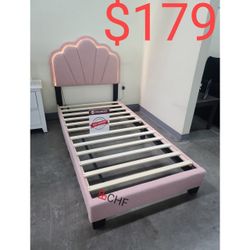 LED Headboard Twin / Full / Queen Size Bed Frame  - Mattress Sold Separately 