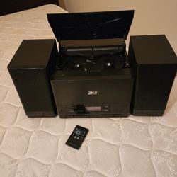 Bluetooth/3CD Stereo System With Remote 