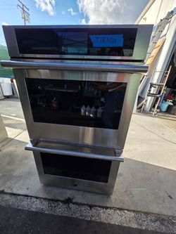 30" JENN AIR RISE DOUBLE OVEN STAINLESS STEEL