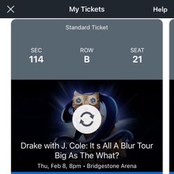 Drake And Jcole Tickets 