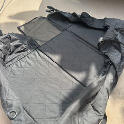 Dog Back Seat Cover And Extended