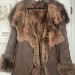 Vintage Roberto Cavalli Fox Fur Coat