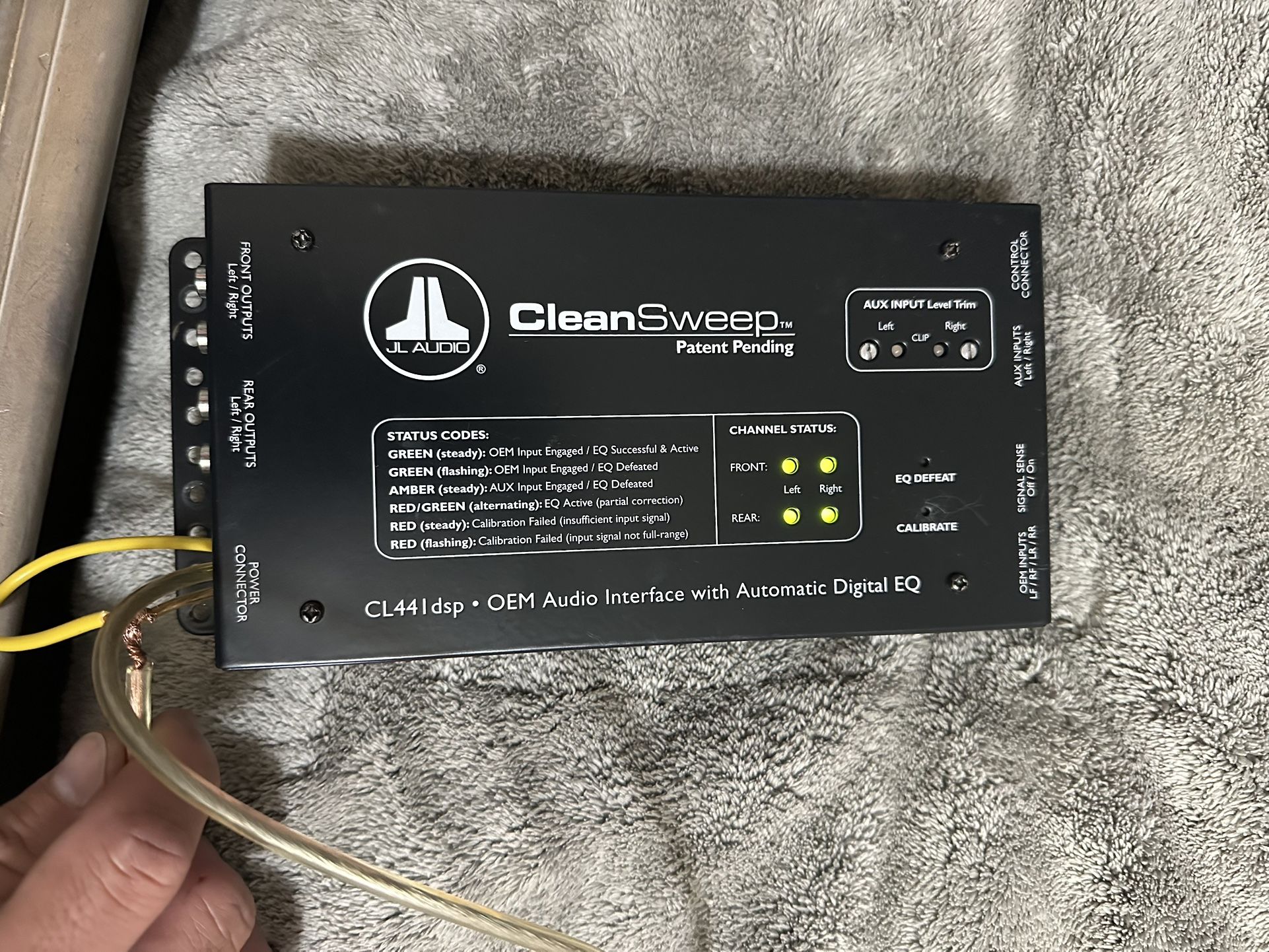 JL Audio CleanSweep CL44 DSP