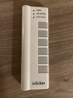 iClicker Student Response Remote 
