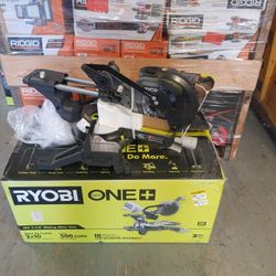 Ryobi 18v 7 1/4 Slider mitersaw 