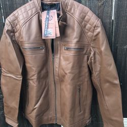 Leather Jacket (L) $30