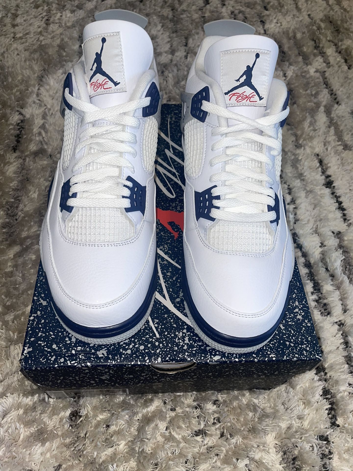 Jordan 4 Midnight Navy Size 13 100% Authentic