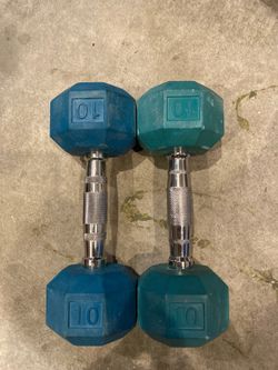 Set of 10lbs dumbbells $60
