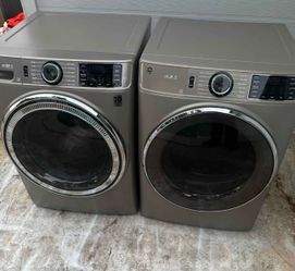 GE washer and dryer