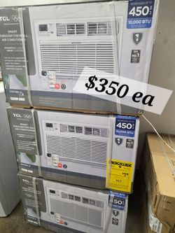 TCL 10,000 BTU Through-the-Wall Air Conditioner w/ Wi-Fi & Remote – New – $350