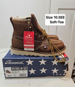 Thorogood (contact info removed) Work Boots Size 10.5 2E soft toe
