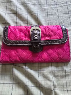 Dark Pink Wallet