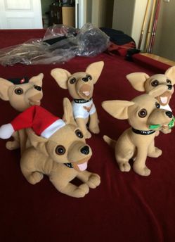 Taco Bell Chihuahua stuffed animals