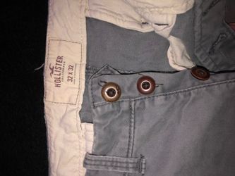 Hollister light grey pants