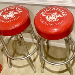 2 Vintage Winchester Barstools