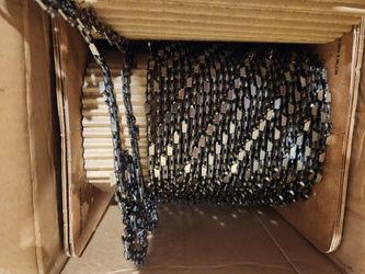 2 rolls of stihl chain, like 200 foot of chain ,