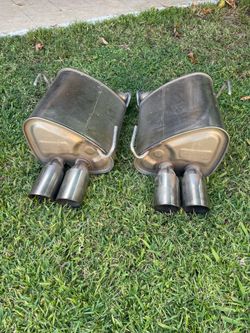 2015~2021 Subaru WRX OEM Exhaust Mufflers Axleback Left Right Side