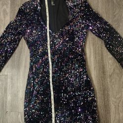 Forever 21 Mini Sequin Dress 