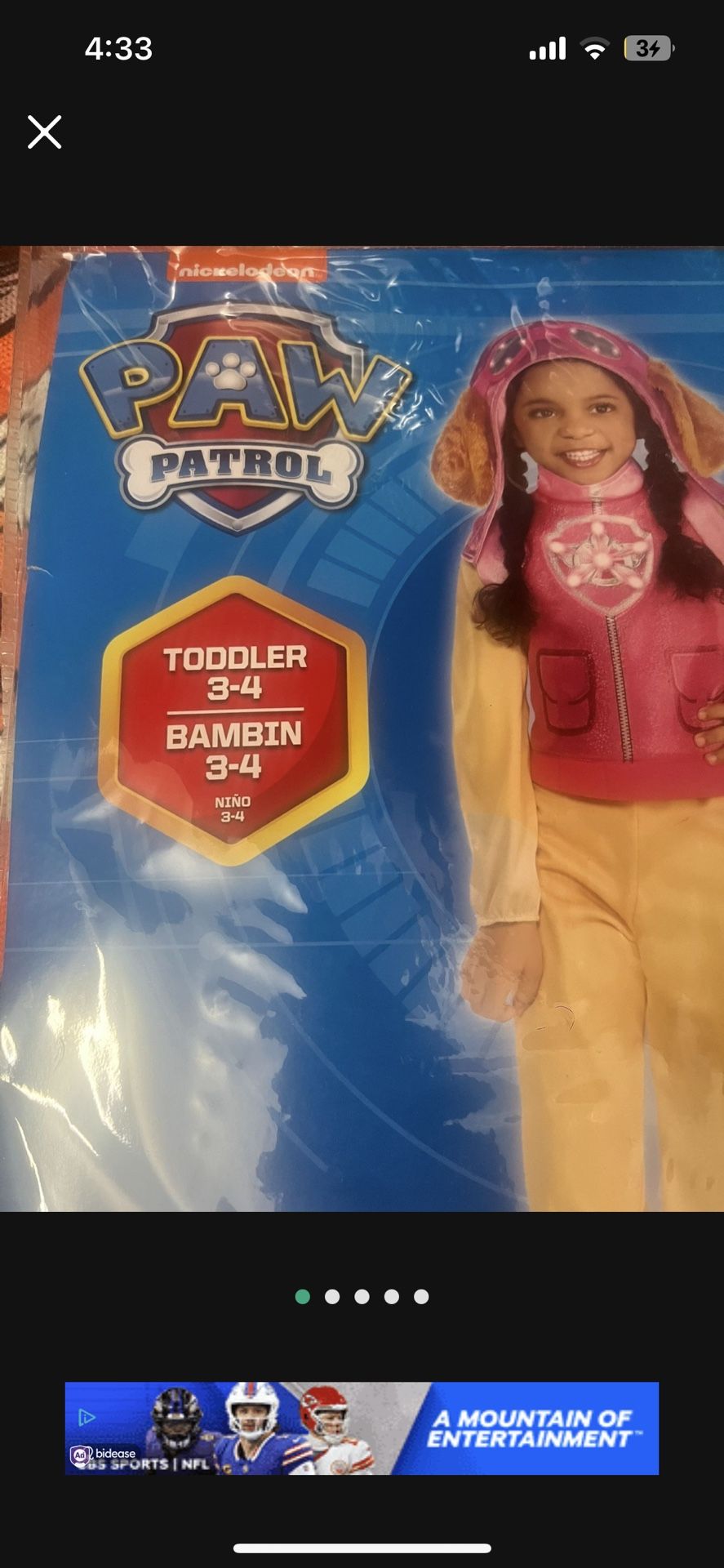 Paw Patrol Costume
