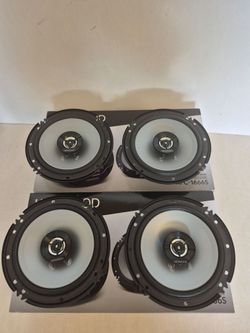 KENWOOD 2 PAIRS 6.5" 2 WAY 300 WATTS CAR SPEAKER