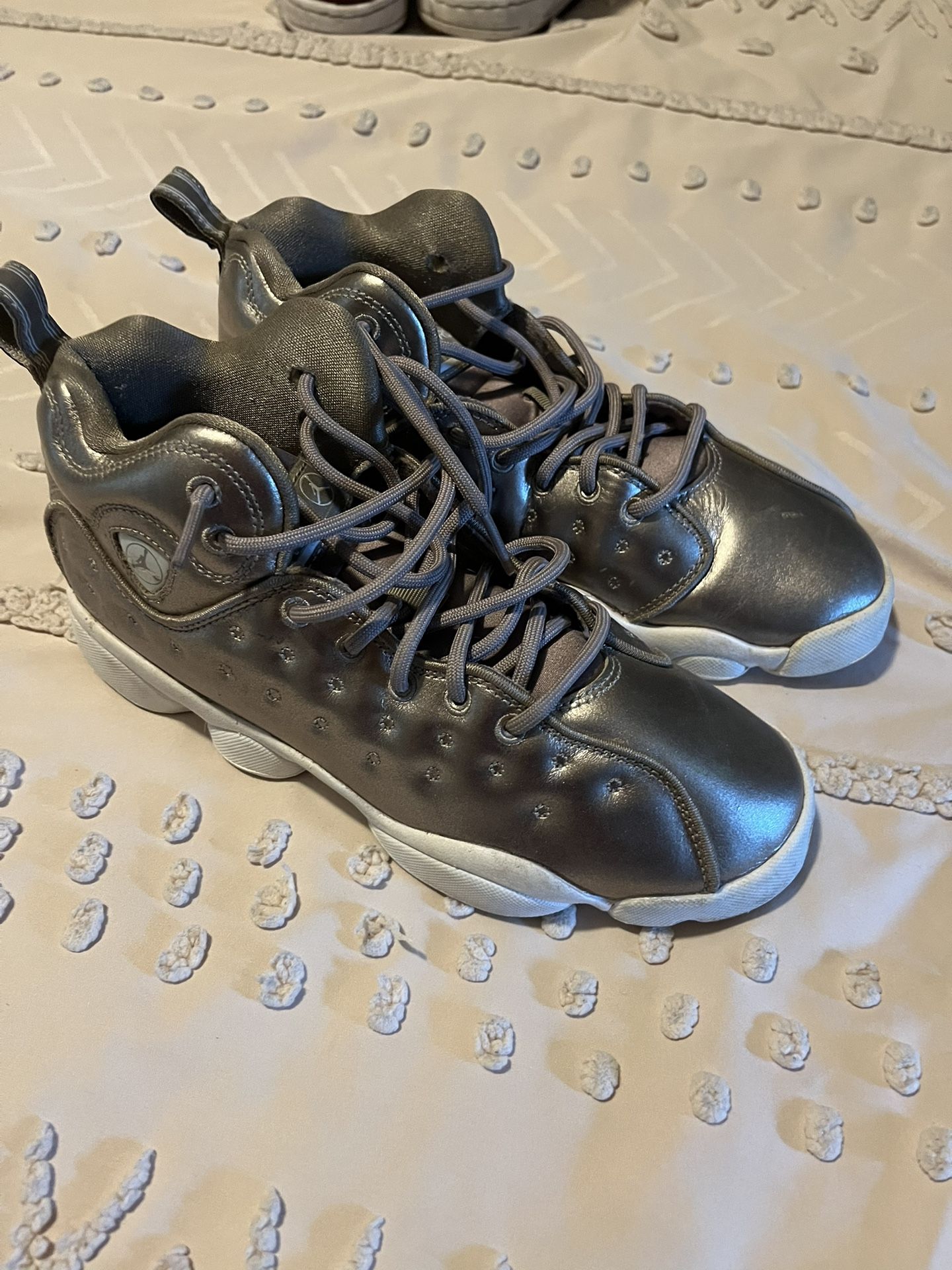 Nike Air Jordan JumpMan Team White Grey (Youth