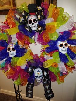 Mickey halloween wreath 🎃👻