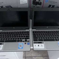 2 Hp Chromebooks