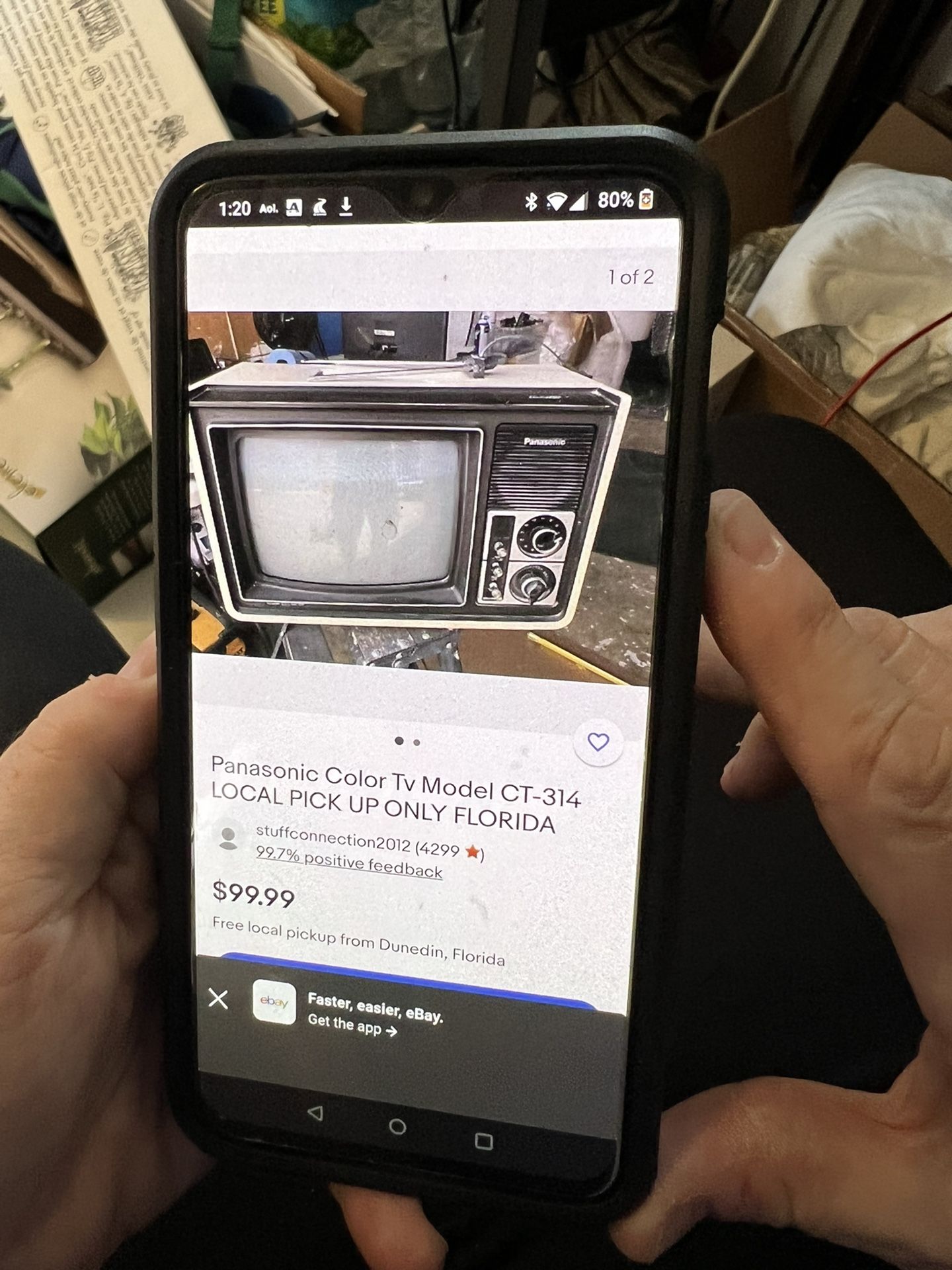 Panasonic 1971 Color TV $40.