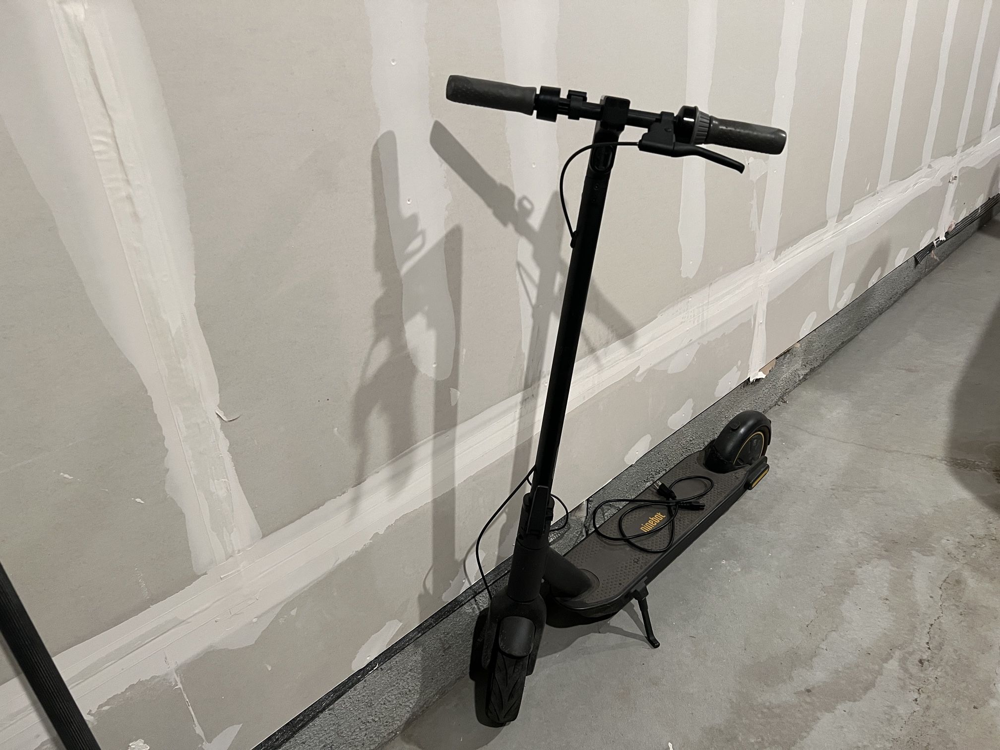 Used Ninebot G30P Electric Scooter + Lock + Charging Cable