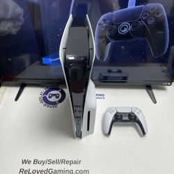 PlayStation 5 Slim Disc - Two Month Warranty - In Great Condition - For Sale Or Trade