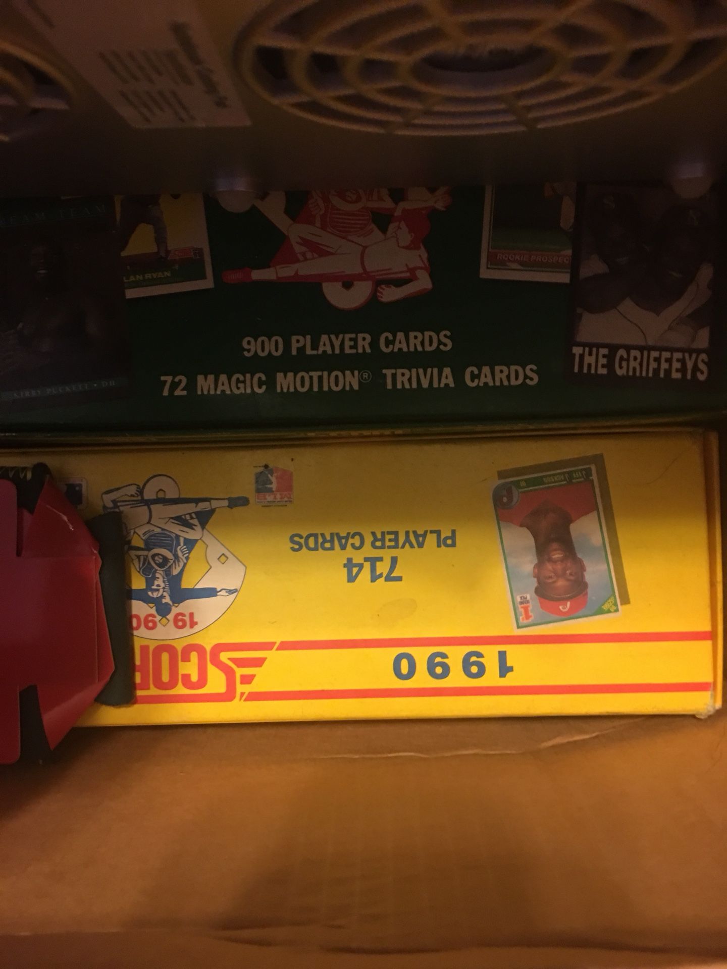 1990 & 1991 Score Box sets