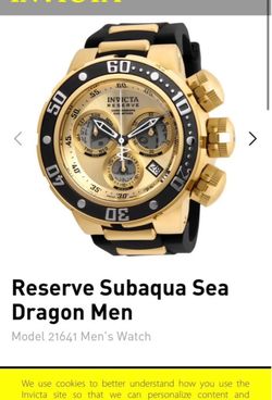 Invicta Reserve Subaqua Sea Dragon Watch