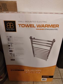 Brandon Basics Electric Towel Warmer Sealed NEW