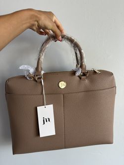 Jessica Moore Brown Tote/laptop Bag