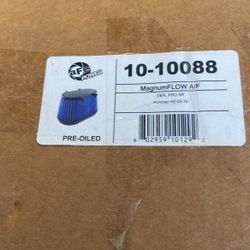 Hummer Magnum flow  Air Filter  New In Box Paid Over $100  For Sale 40$