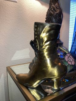 Small Metal Boot Plantar 