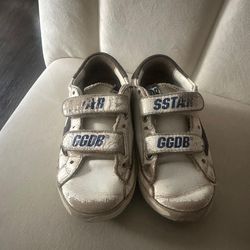 Golden goose size 8 baby sneakers authentic