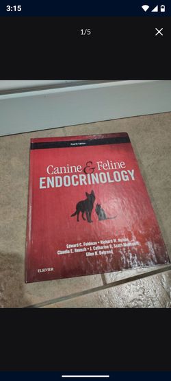 Veterinary endocrinology book