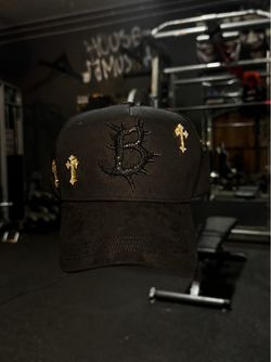 24k Rose Gold B Crosses Street Hat