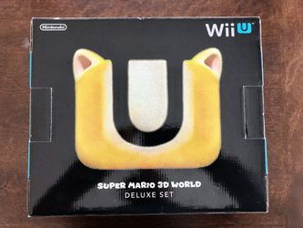 Nintendo Wii U Super Mario 3D World Deluxe Bundle (Black)