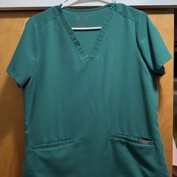 Womens Figs Scrub Top