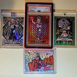 Drake Maye Lot Rc Kaboom Psa10