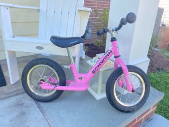Clean & Ready to Ride: Pink Schwinn Balance Bike