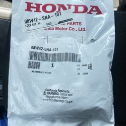 *Unopened* OEM Genuine Honda Lock Lug Set